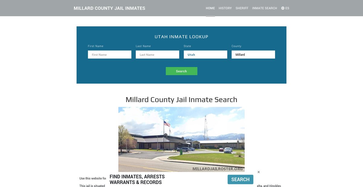 Preview of millardjailroster.org