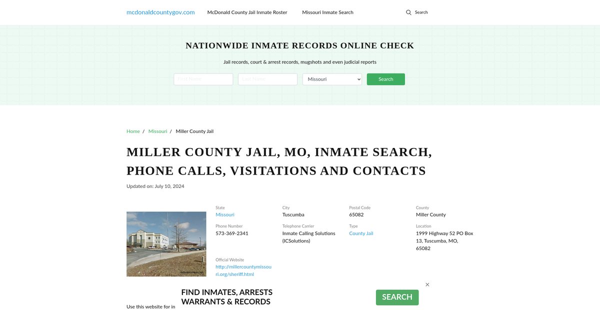 Preview of mcdonaldcountygov.com