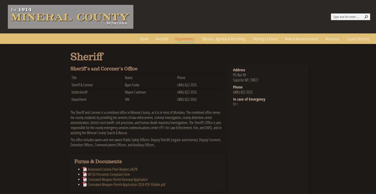 Preview of co.mineral.mt.us