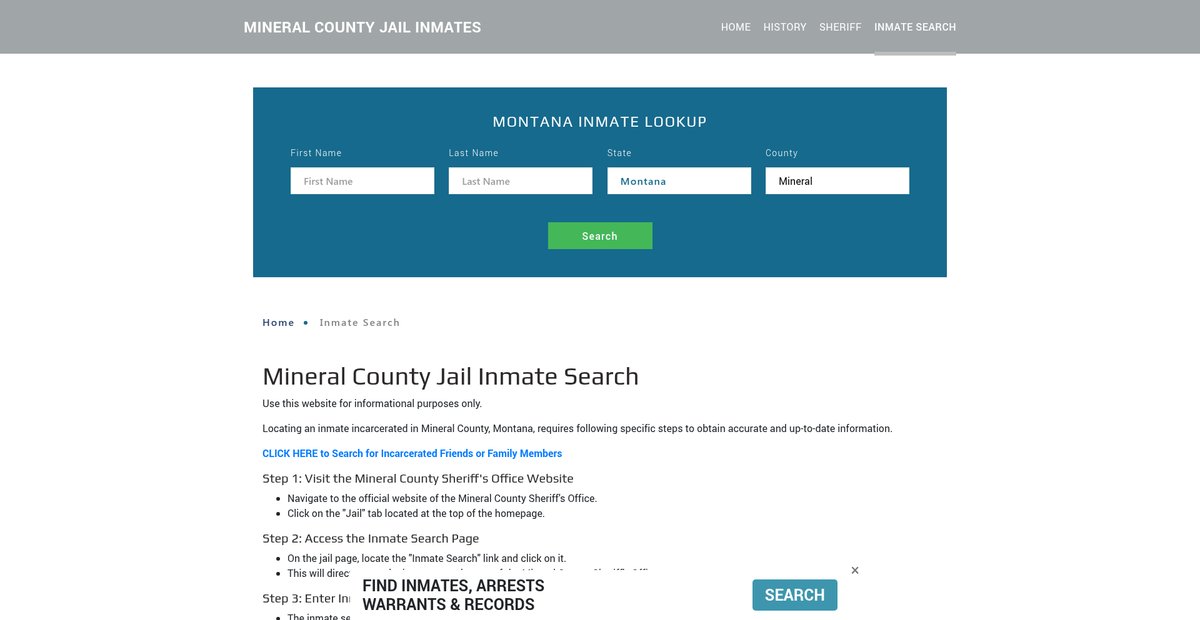 Preview of mineraljailroster.org