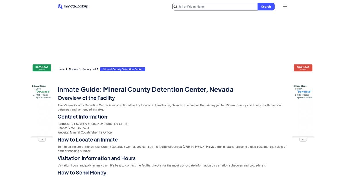 Preview of inmate-lookup.org