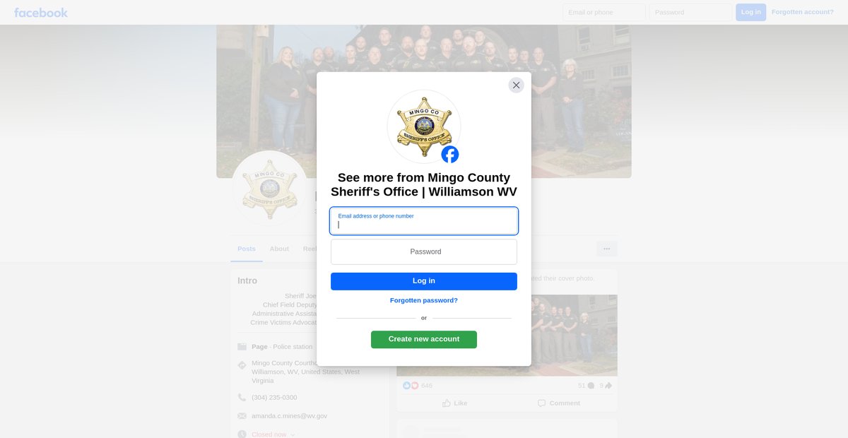 Preview of facebook.com