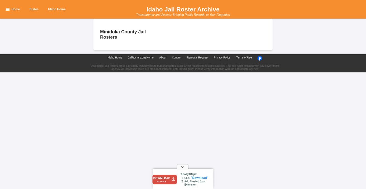 Preview of jailrosters.org