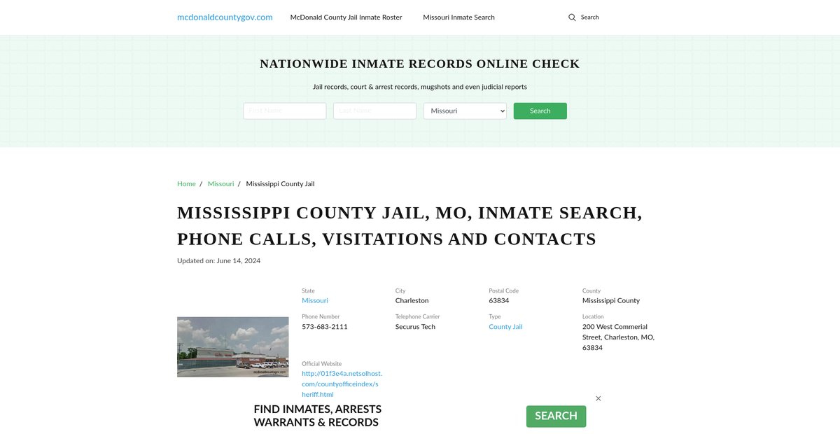 Preview of mcdonaldcountygov.com