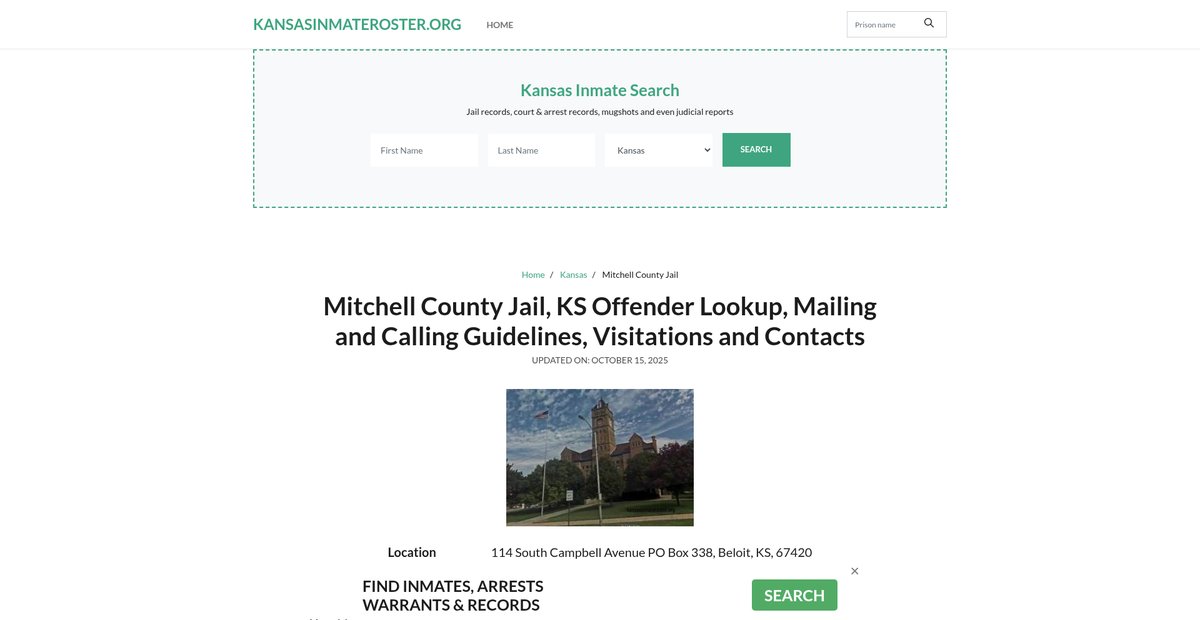 Preview of kansasinmateroster.org