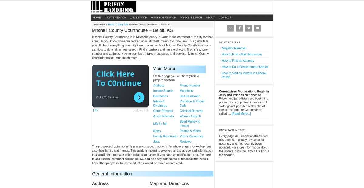 Preview of prisonhandbook.com