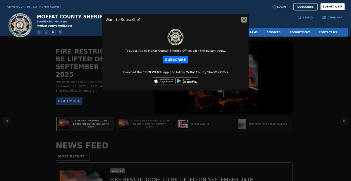 Preview of crimewatch.net