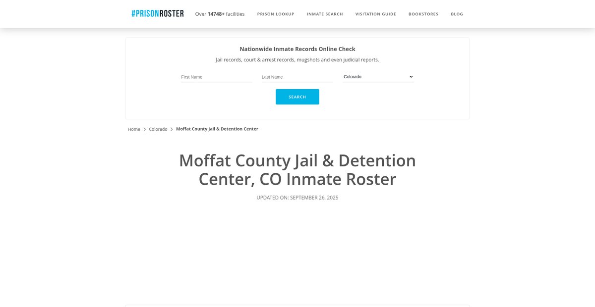 Preview of prisonroster.com
