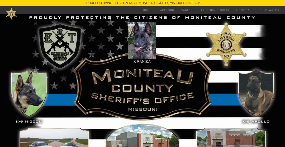 Preview of moniteaucountysheriffsoffice.com