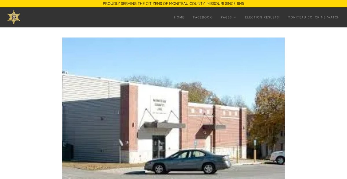 Preview of moniteaucountysheriffsoffice.com