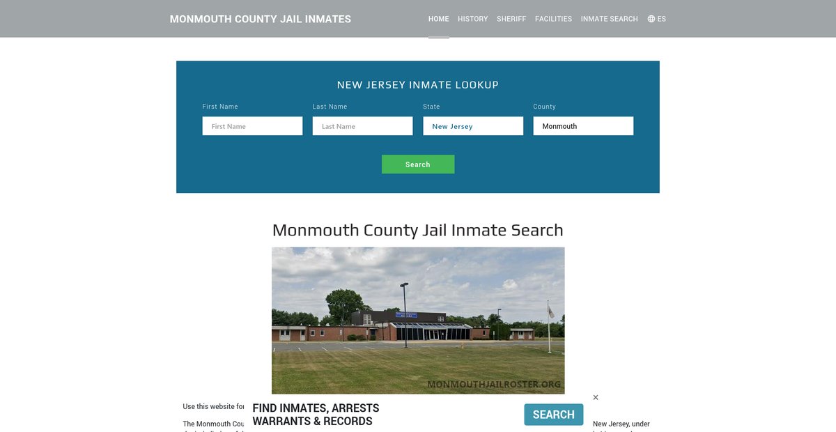 Preview of monmouthjailroster.org