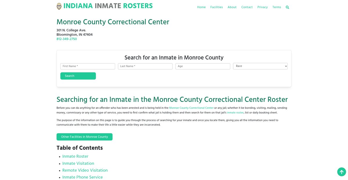 Preview of indianainmaterosters.org