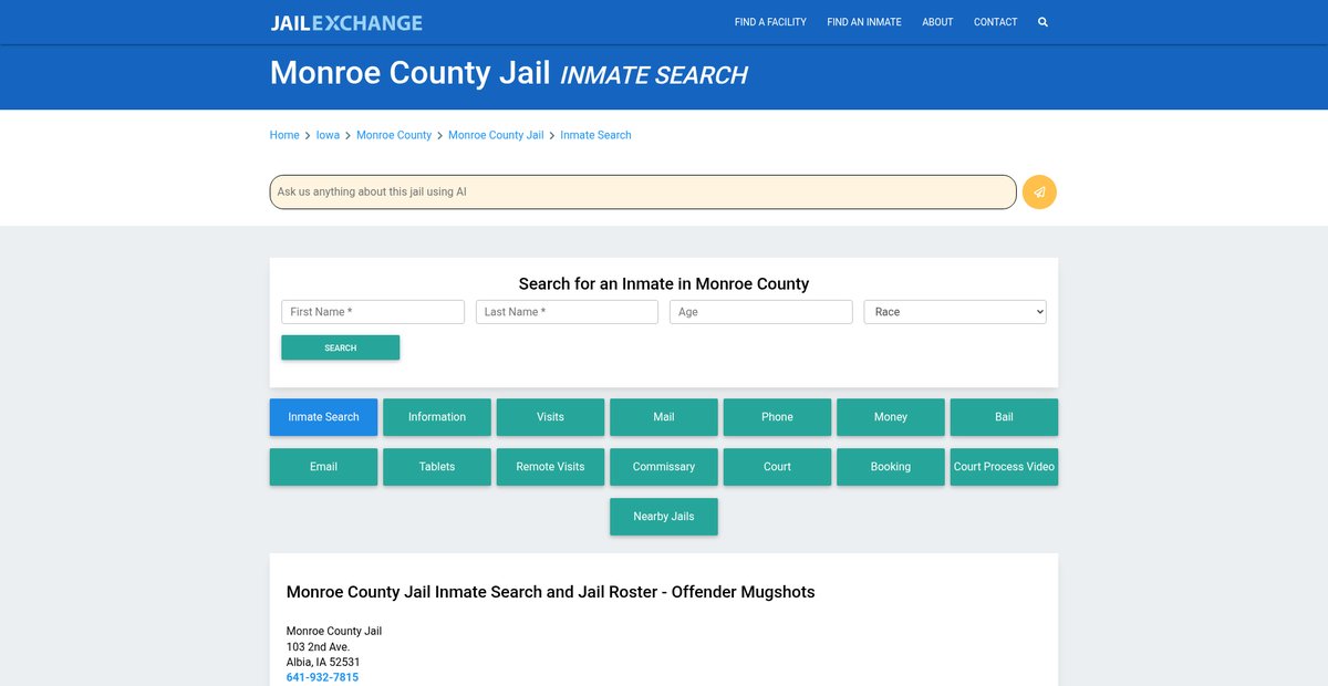 Preview of jailexchange.com