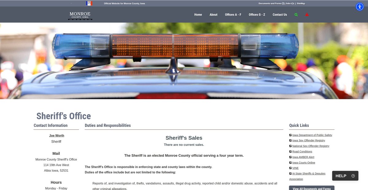 Preview of monroecounty.iowa.gov