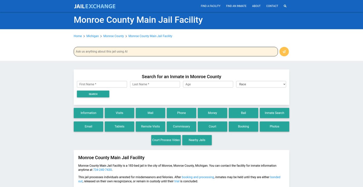 Preview of jailexchange.com