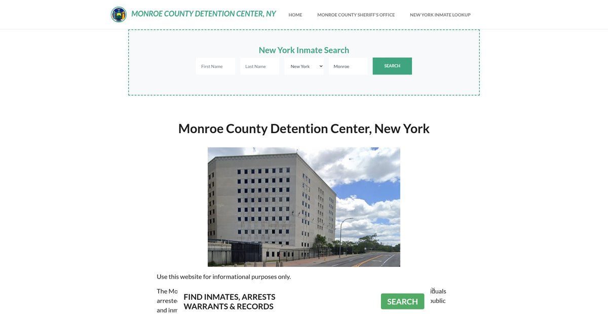 Preview of monroecountydetentionny.org