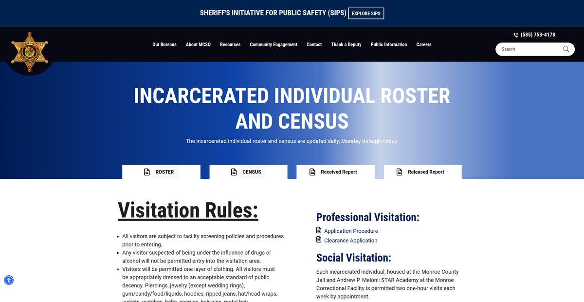 Preview of monroecountysheriff-ny.gov