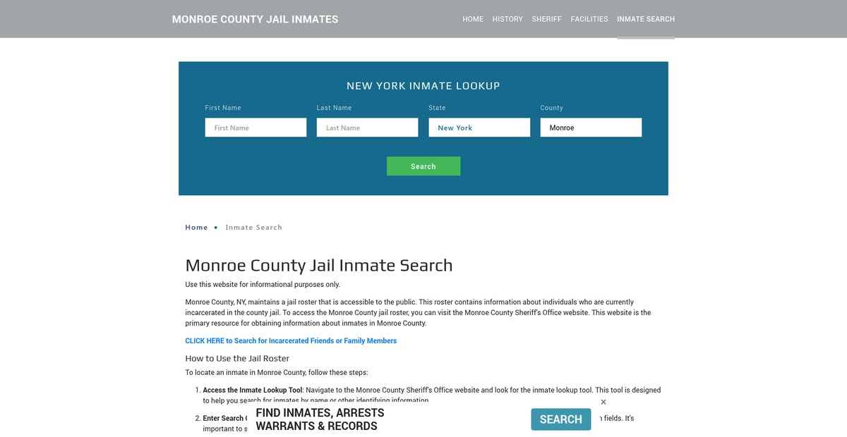 Preview of monroejailroster.org