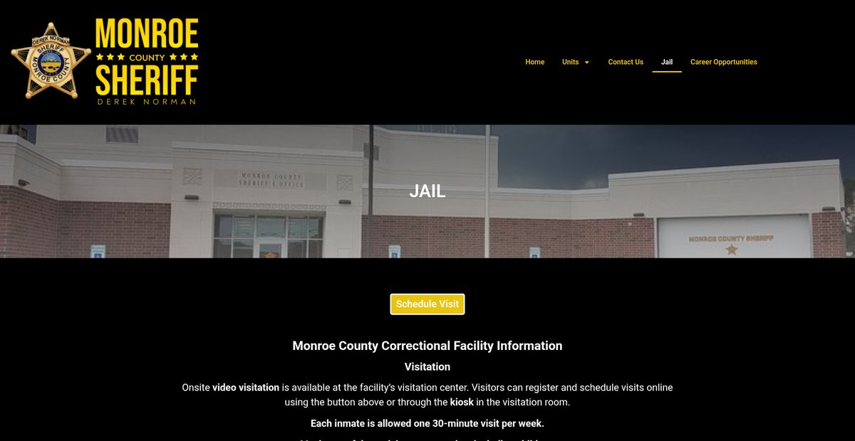 Preview of monroesheriff.com