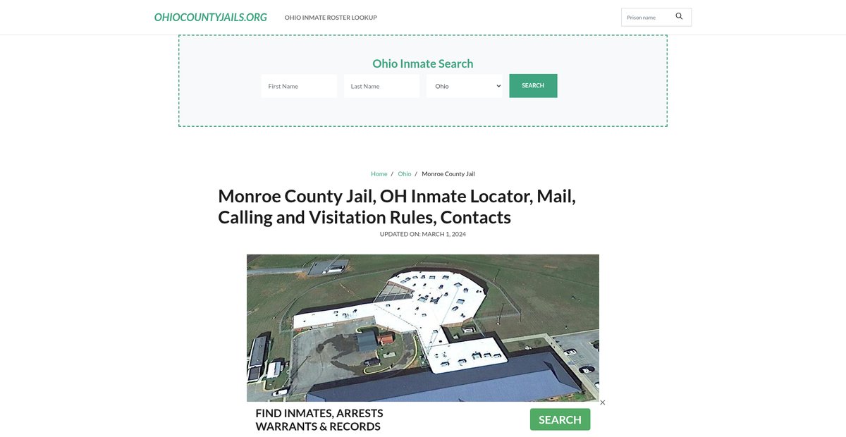 Preview of ohiocountyjails.org