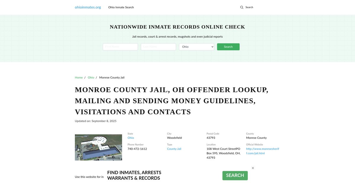 Preview of ohioinmates.org