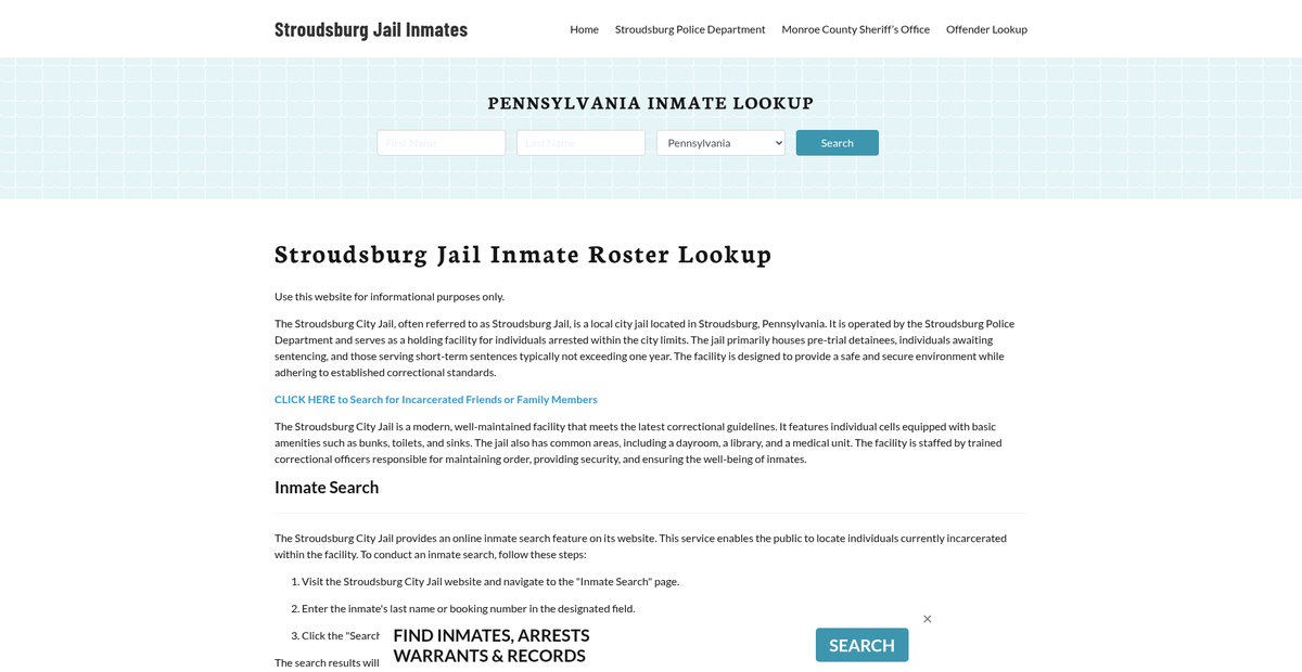 Preview of stroudsburginmates.org