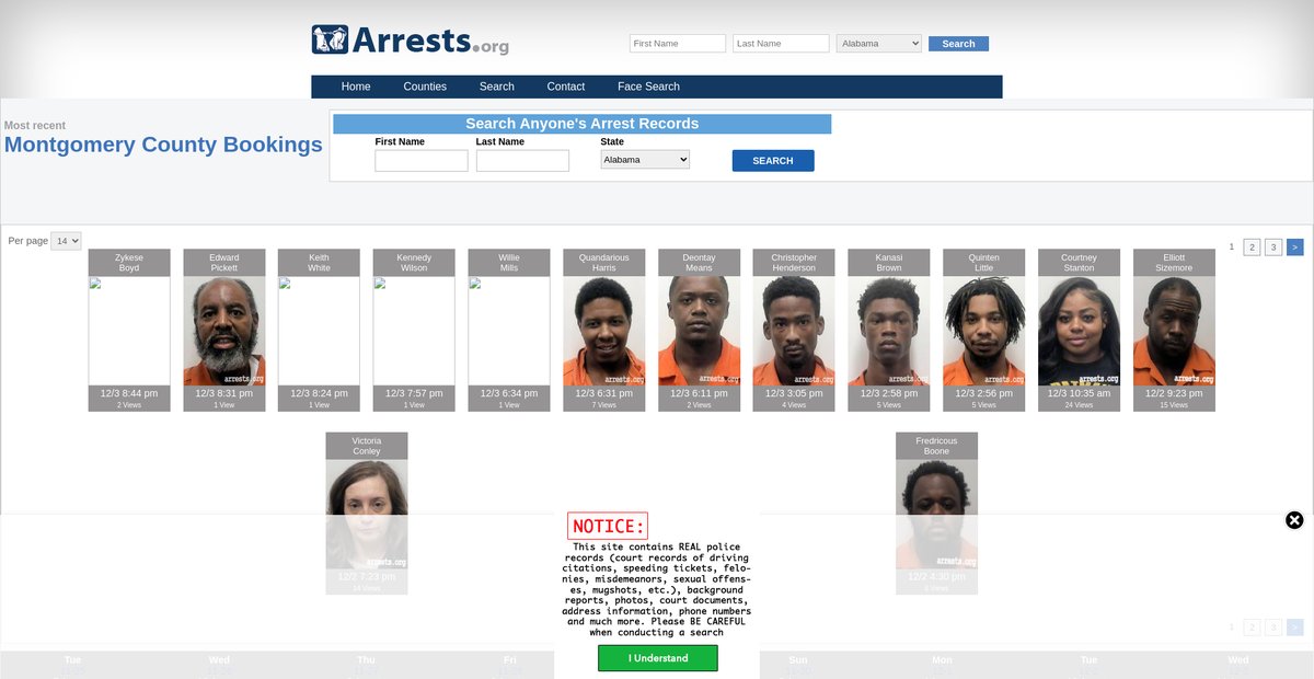 Preview of alabama.arrests.org