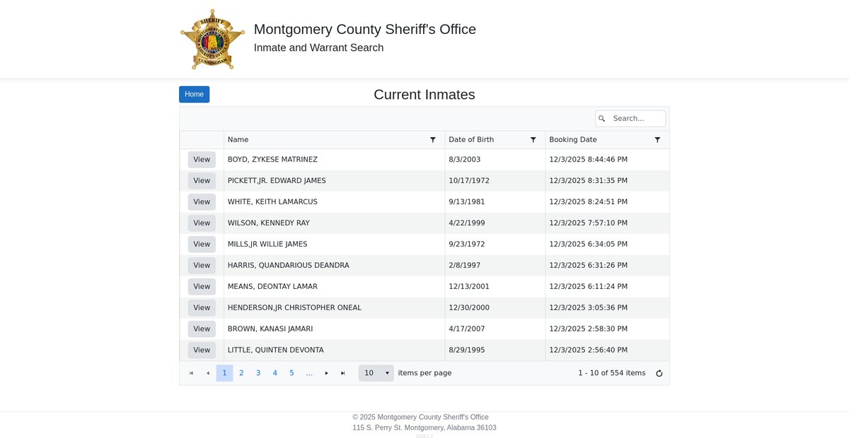 Preview of mcsojail.countygovservices.com