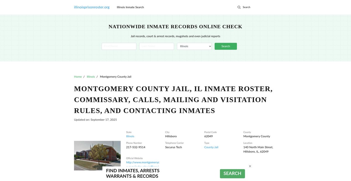 Preview of illinoisprisonroster.org