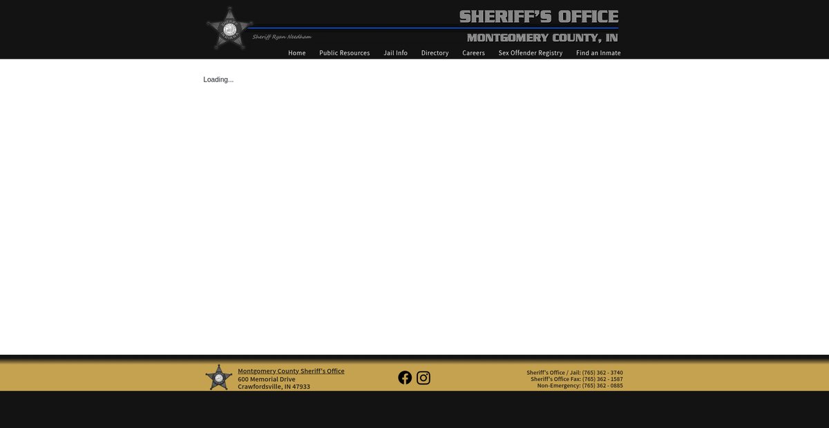 Preview of montgomerycosheriffin.gov