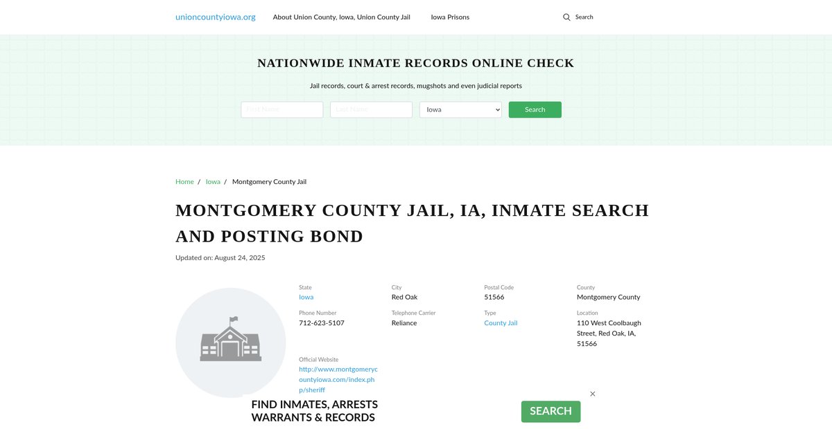 Preview of unioncountyiowa.org