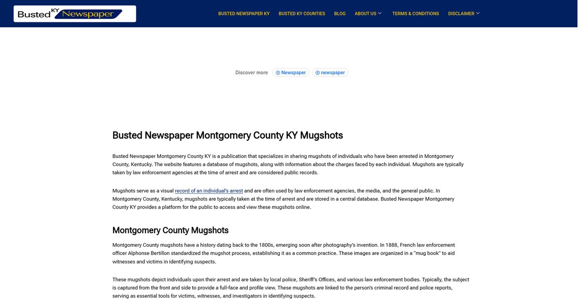 Preview of bustednewspaper-ky.com