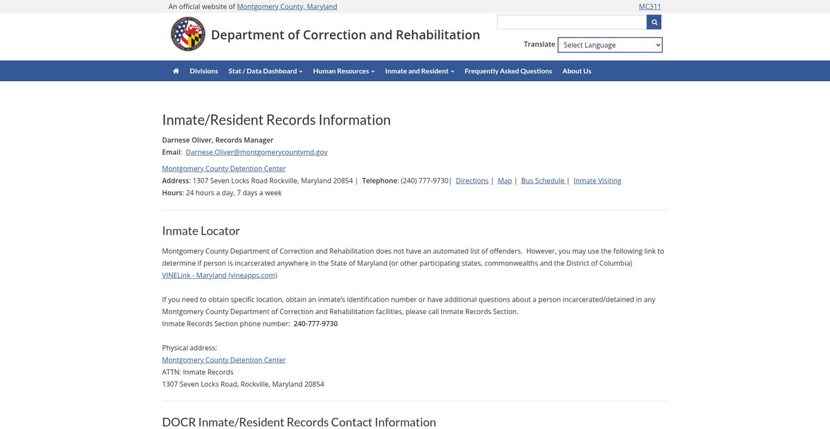 Preview of montgomerycountymd.gov