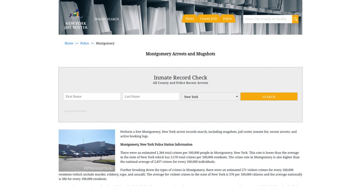 Preview of newyorkjailroster.com