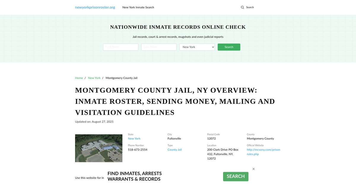 Preview of newyorkprisonroster.org