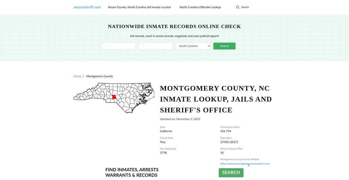 Preview of ansonsheriff.com