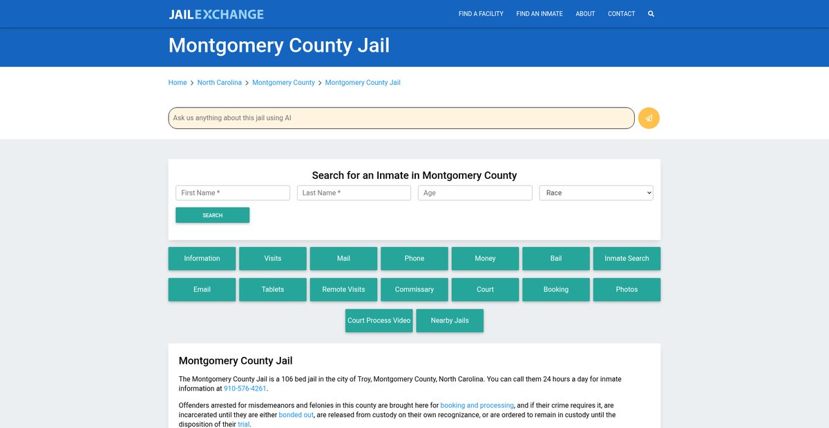 Preview of jailexchange.com