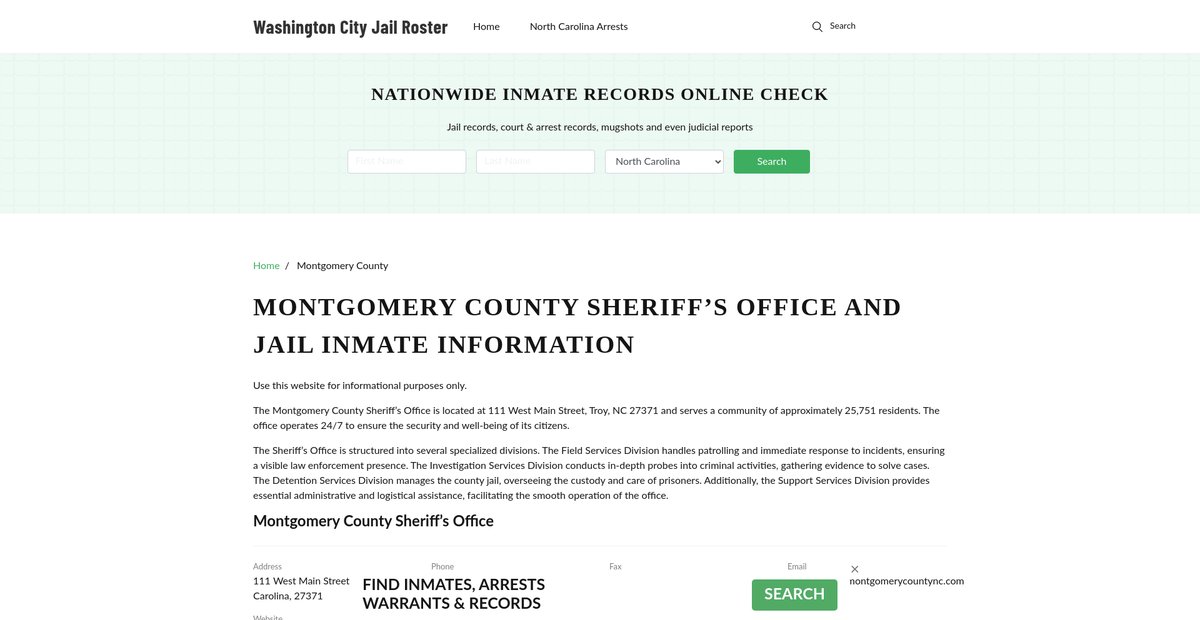 Preview of washington-nc.com