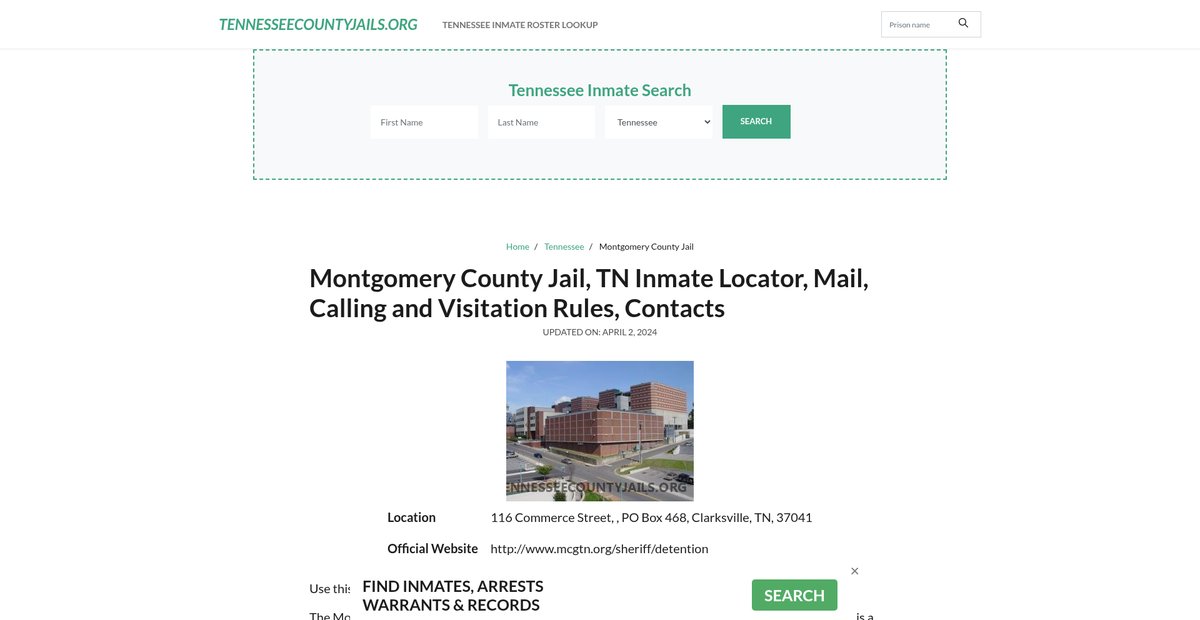 Preview of tennesseecountyjails.org