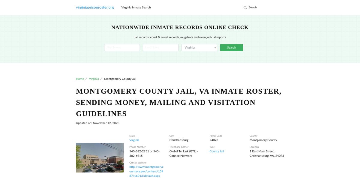 Preview of virginiaprisonroster.org