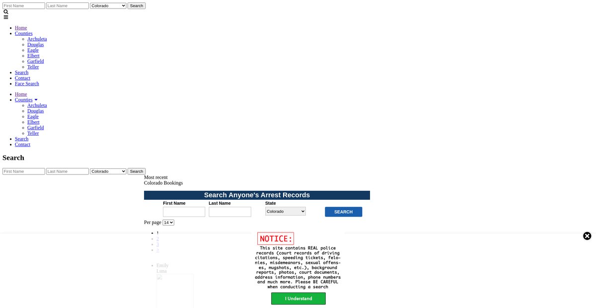 Preview of colorado.arrests.org