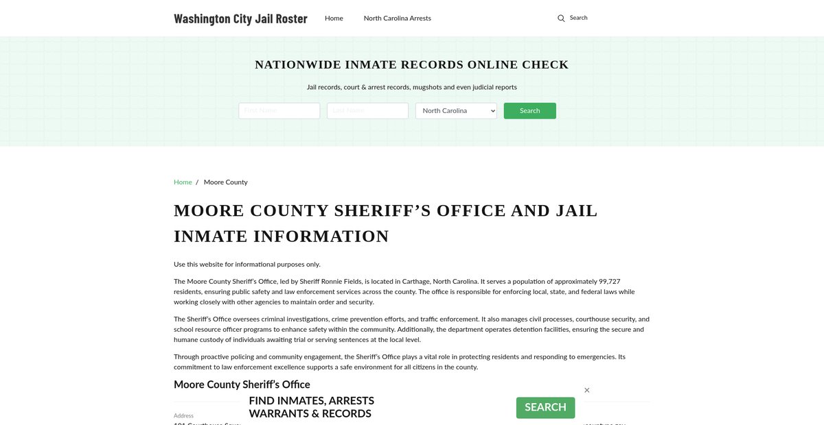 Preview of washington-nc.com