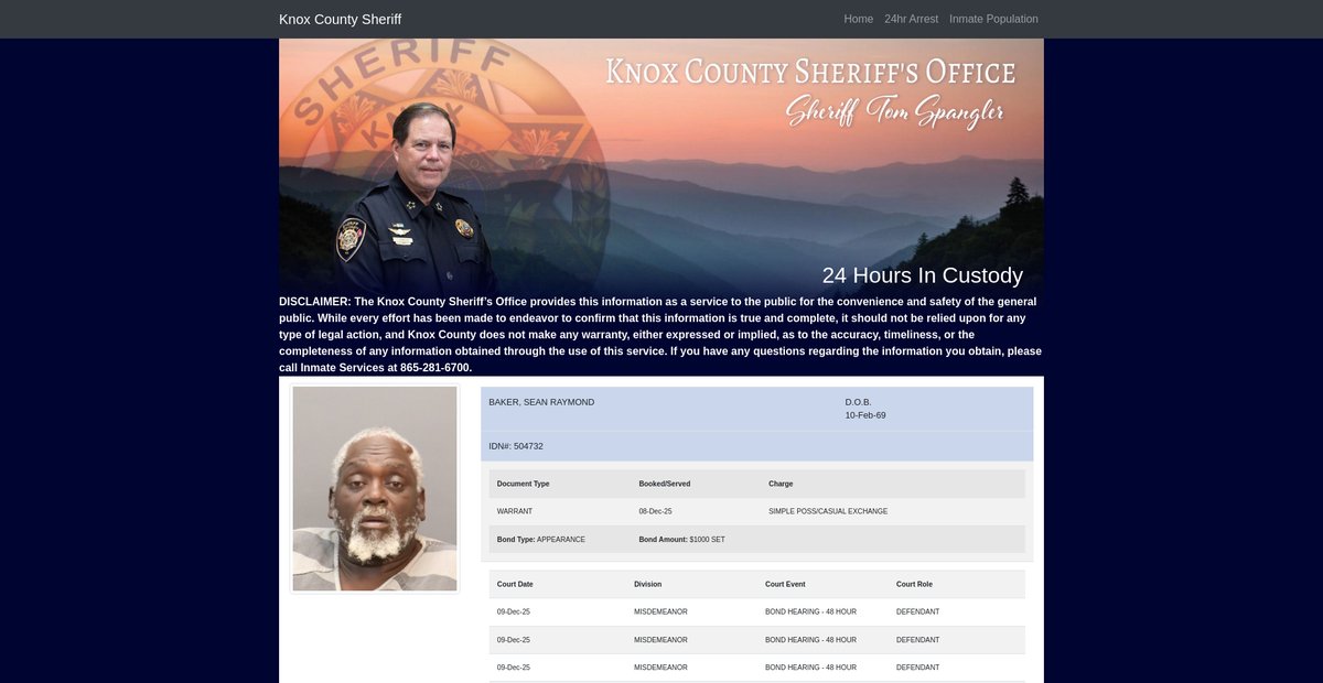 Preview of sheriff.knoxcountytn.gov