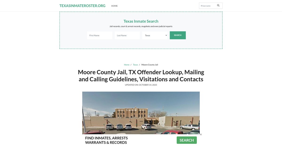 Preview of texasinmateroster.org