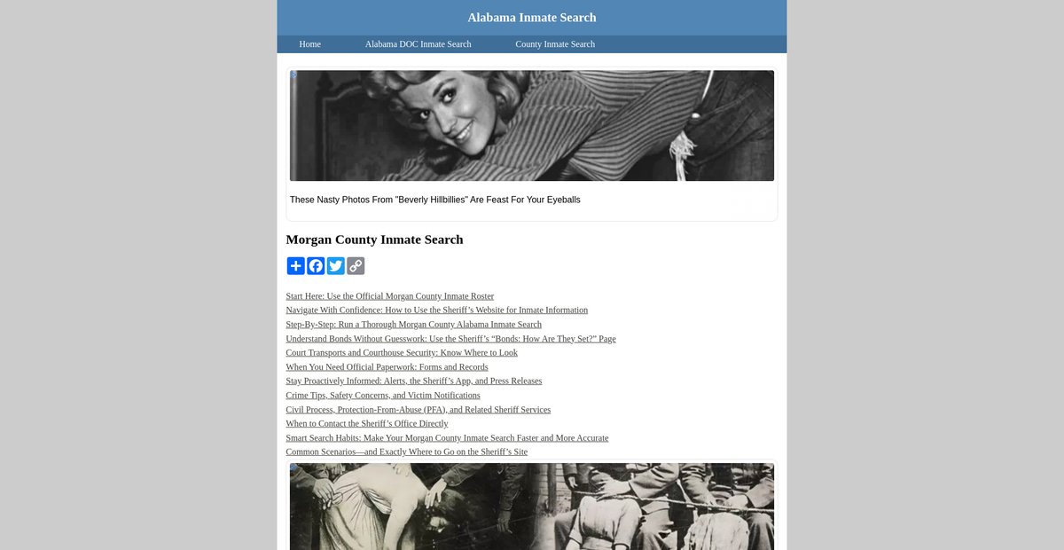 Preview of inmatesearchalabama.org