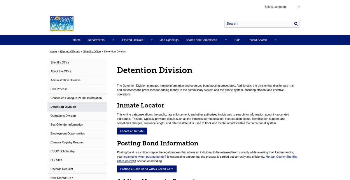 Preview of morgancounty.colorado.gov