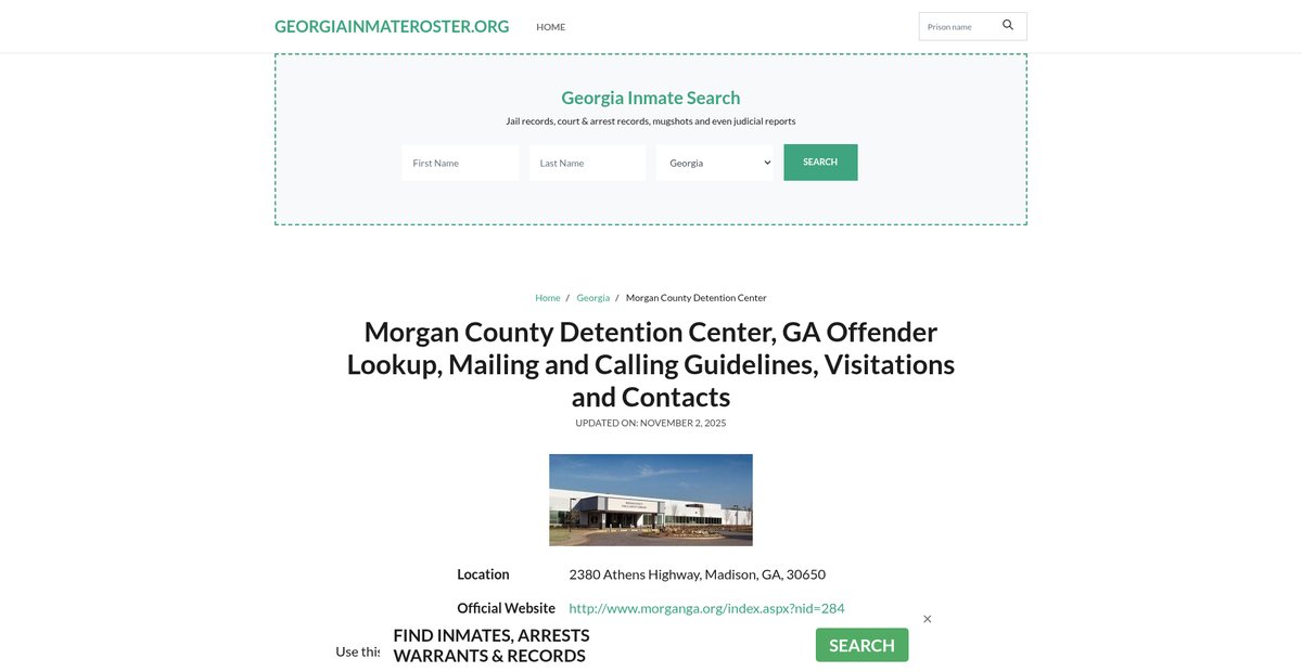 Preview of georgiainmateroster.org