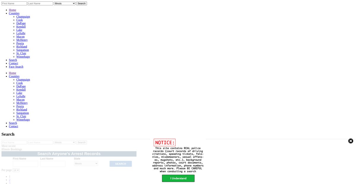 Preview of illinois.arrests.org