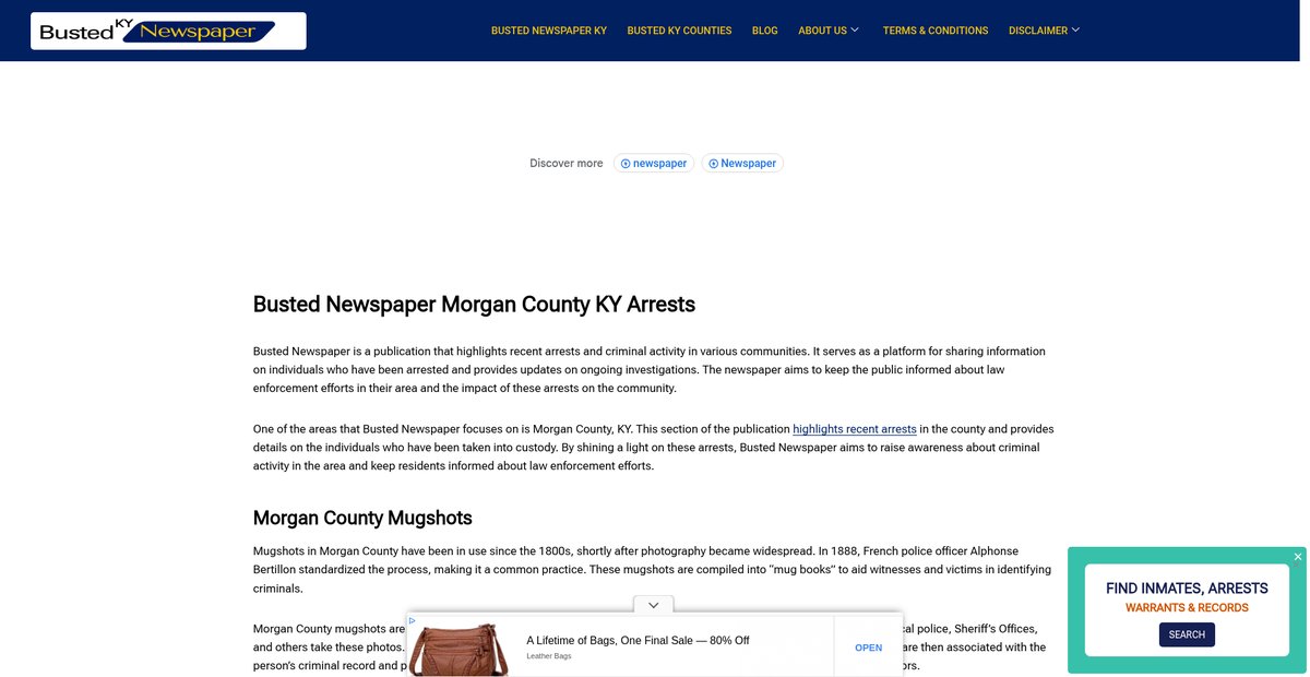 Preview of bustednewspaper-ky.com