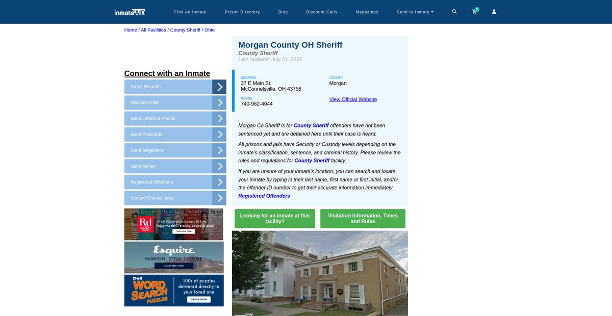 Preview of inmateaid.com